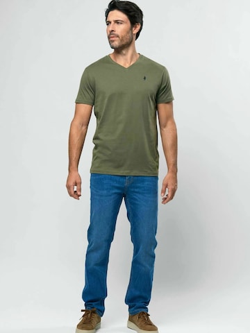 MCS Comfort Fit Paita ' Texacana ' värissä monivärinen