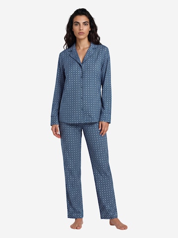 TRIUMPH Pyjama in Blau