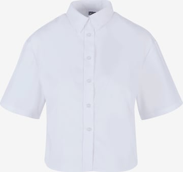 Camicia da donna di Urban Classics in bianco: frontale