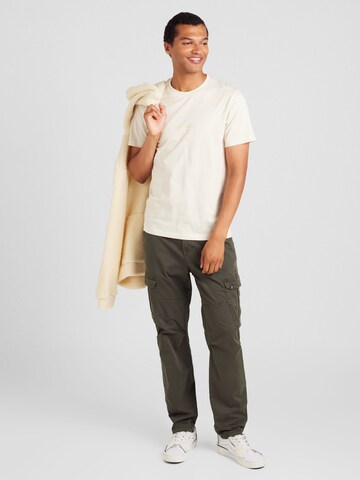T-Shirt 'SLHETNA' SELECTED HOMME en beige
