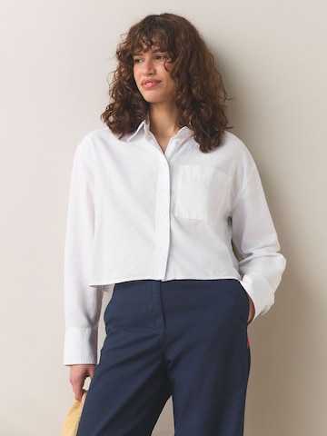 Next Bluse in Weiß: Vorderseite