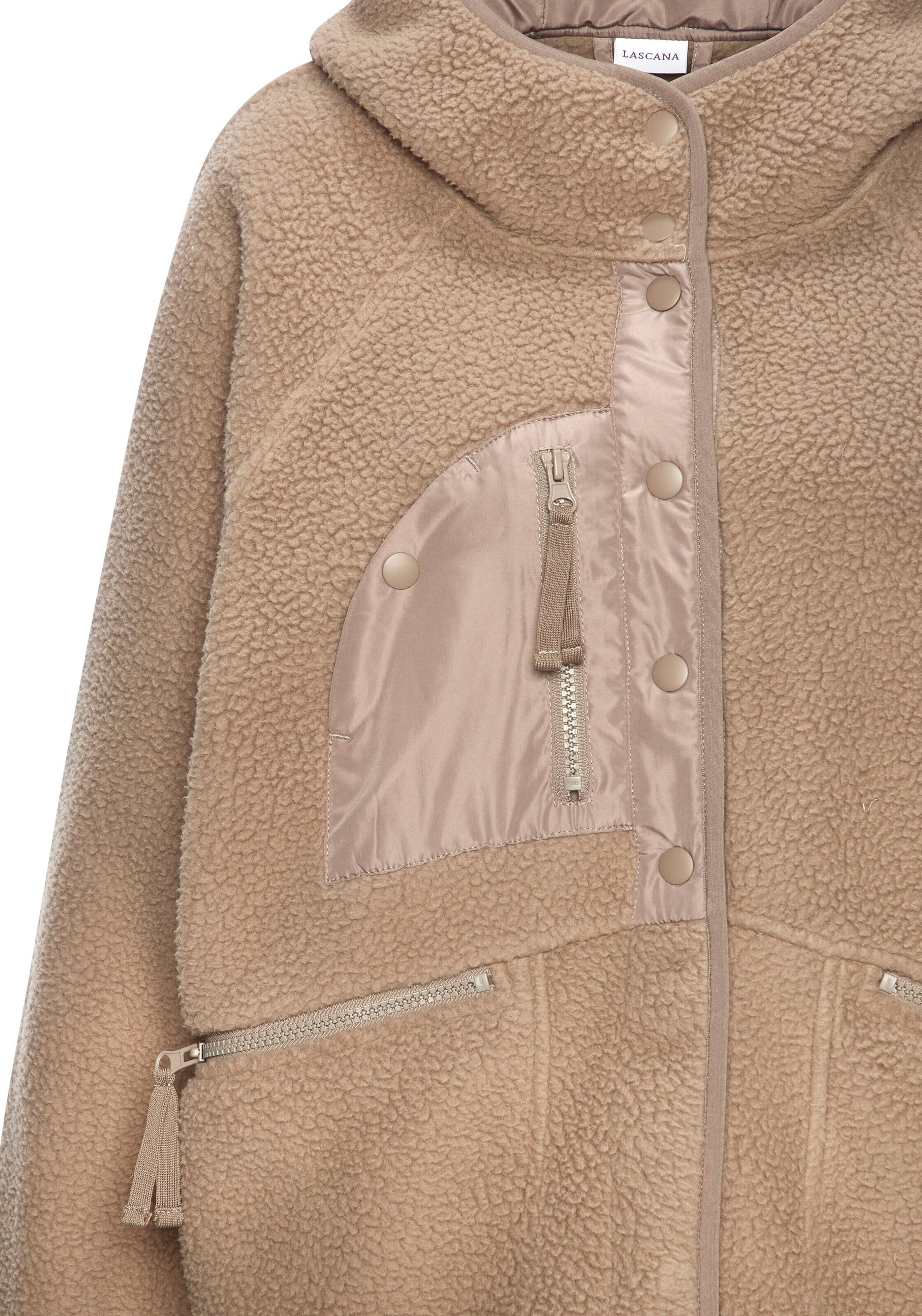 Veste en polaire VIVANCE by LASCANA en marron