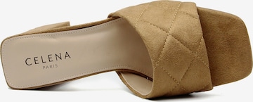 Celena Mules 'Cacie' in Brown