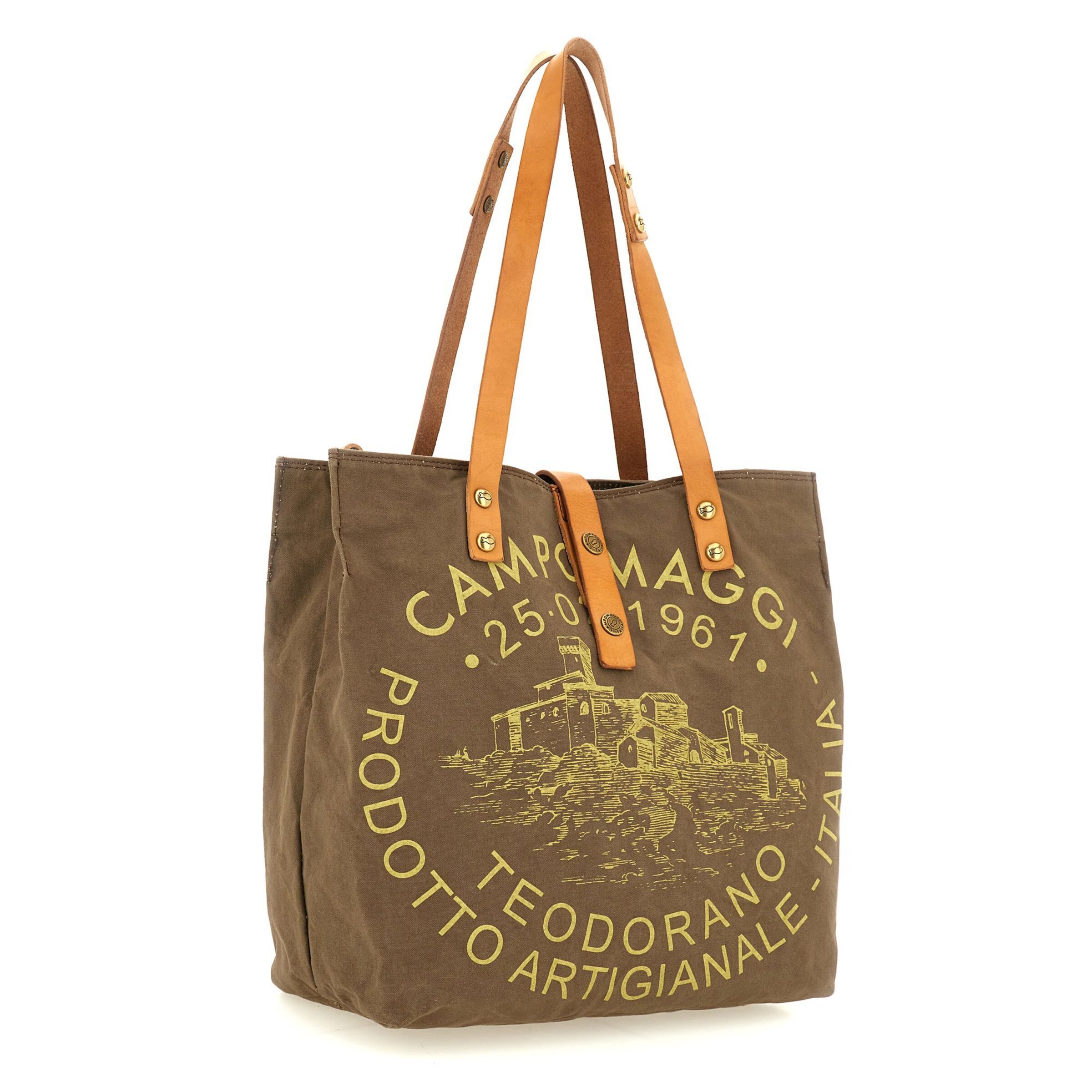 Campomaggi Shoulder bag 'Manici' in Brown