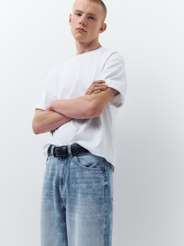 Pull&BearWide Leg/ Široke nogavice Traperice - plava boja