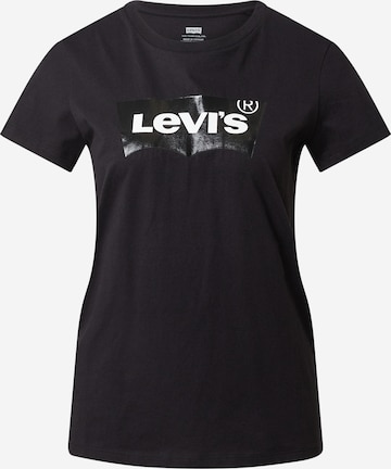 LEVI'S T-Shirt 'THE PERFECT TEE BLACKS' in Schwarz: predná strana