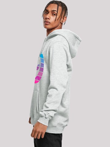 Sweat-shirt 'Alien Kopf' F4NT4STIC en gris
