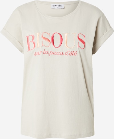 Sublevel Paita värissä vaaleabeige / oranssi / vaaleanpunainen / punainen, Tuotenäkymä