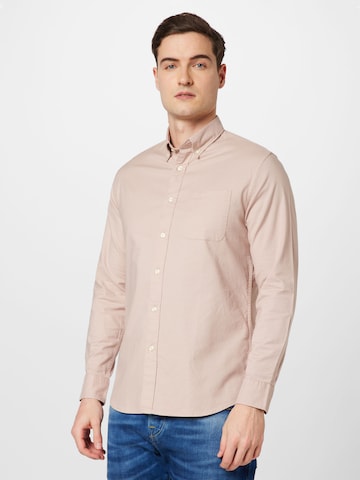 SELECTED HOMME Regular fit Button Up Shirt 'Rick' in Pink: front