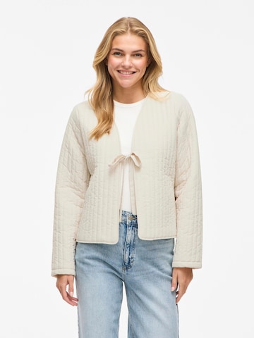 Cardigan 'VIMarle' VILA en beige : devant