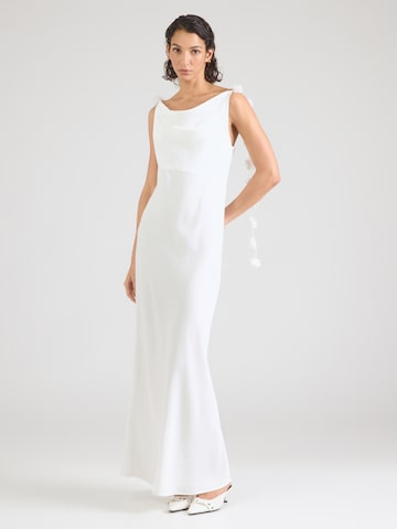 balta VERO MODA Vakarinė suknelė 'VMANALEIA': priekis