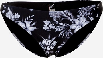 Slip costum de baie de la Superdry pe negru: față