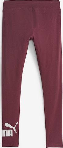 Skinny Pantalon de sport 'Essetials' PUMA en rouge