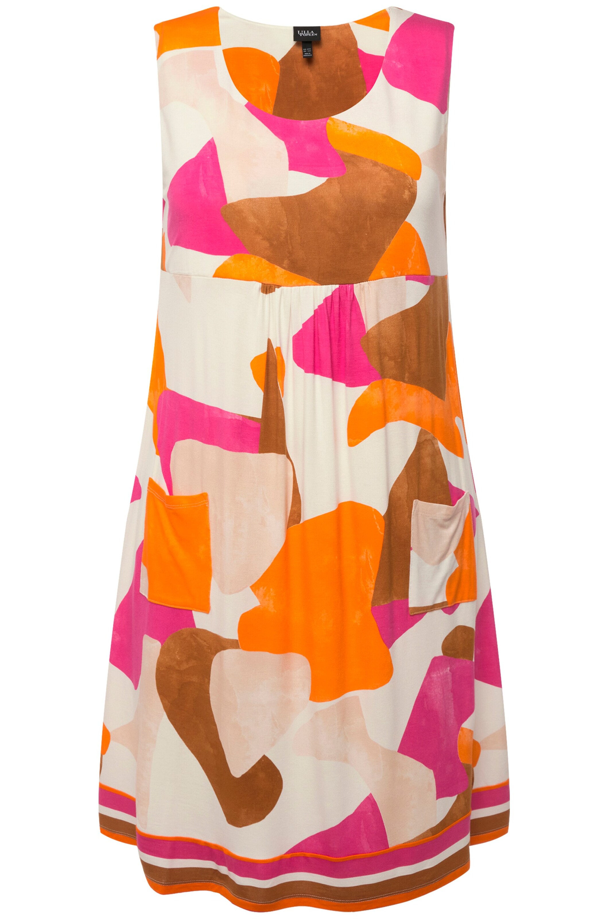 Ulla Popken Jurk in Gemengde kleuren: voorkant