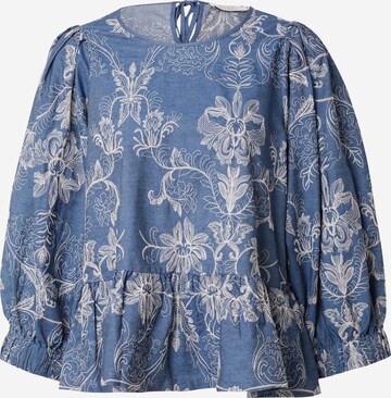 Masai Shirt 'Basilia' in Blauw: voorkant