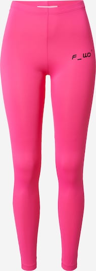 F_WD Leggings in pink / schwarz, Produktansicht