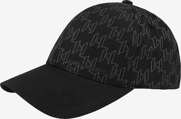 Cappello da baseball sportivo di Karl Lagerfeld in nero: frontale