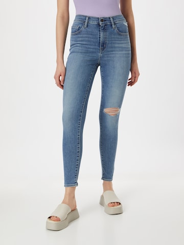 LEVI'S ® Skinny Jeans '720 Hirise Super Skinny' in Blauw: voorkant