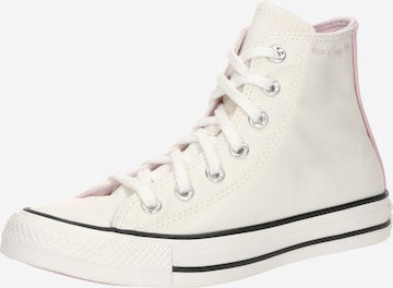 CONVERSE Korkeavartiset tennarit 'CHUCK TAYLOR ALL STAR' värissä valkoinen: etupuoli