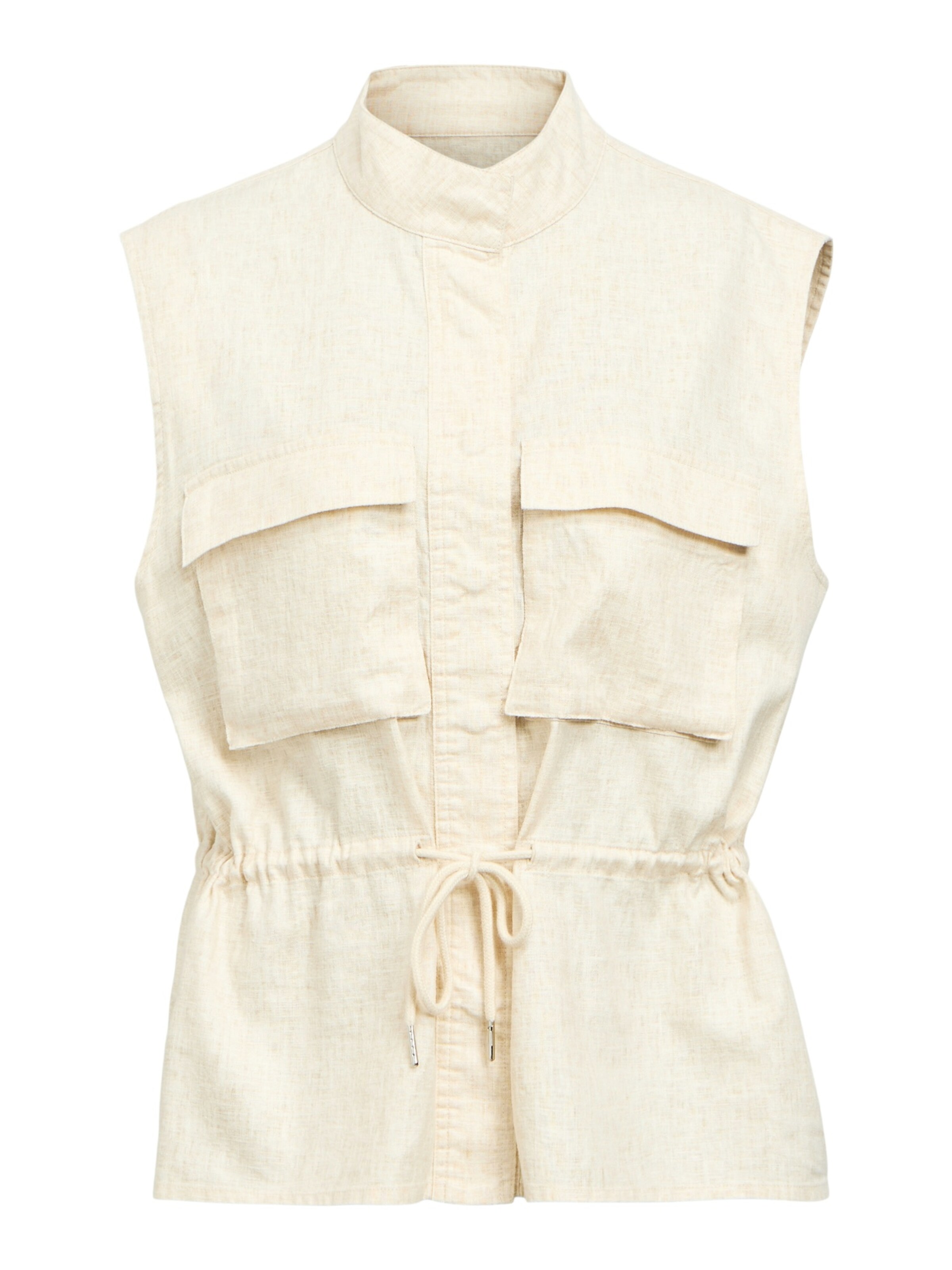 Chemisier 'OBJKadie' OBJECT en beige : devant