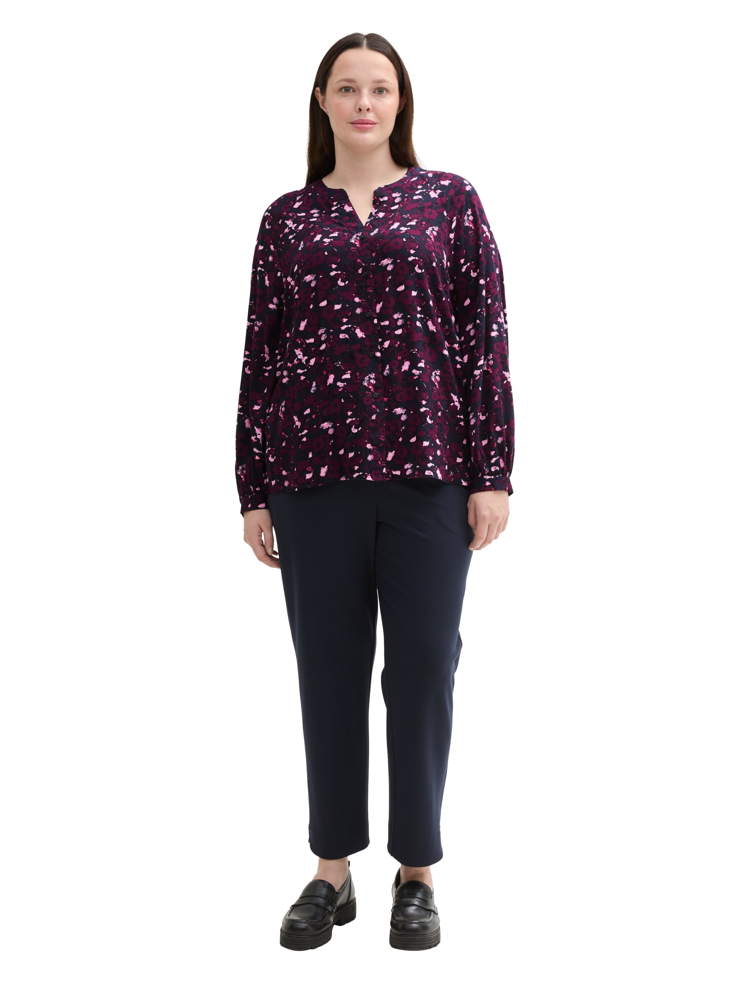 Tom Tailor Women + Blouse in Purple