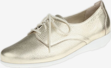 Natural Feet Lace-Up Shoes 'Sandra' in Gold: front
