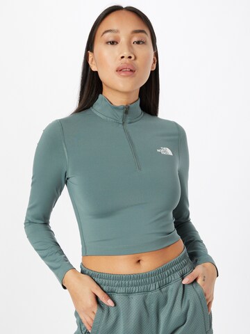 THE NORTH FACE Funktionsshirt in Grün: Vorderseite