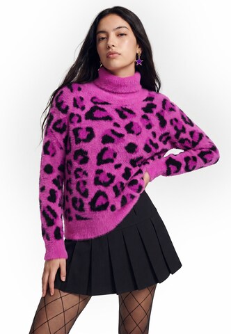 Pull-over myMo ROCKS en rose : devant