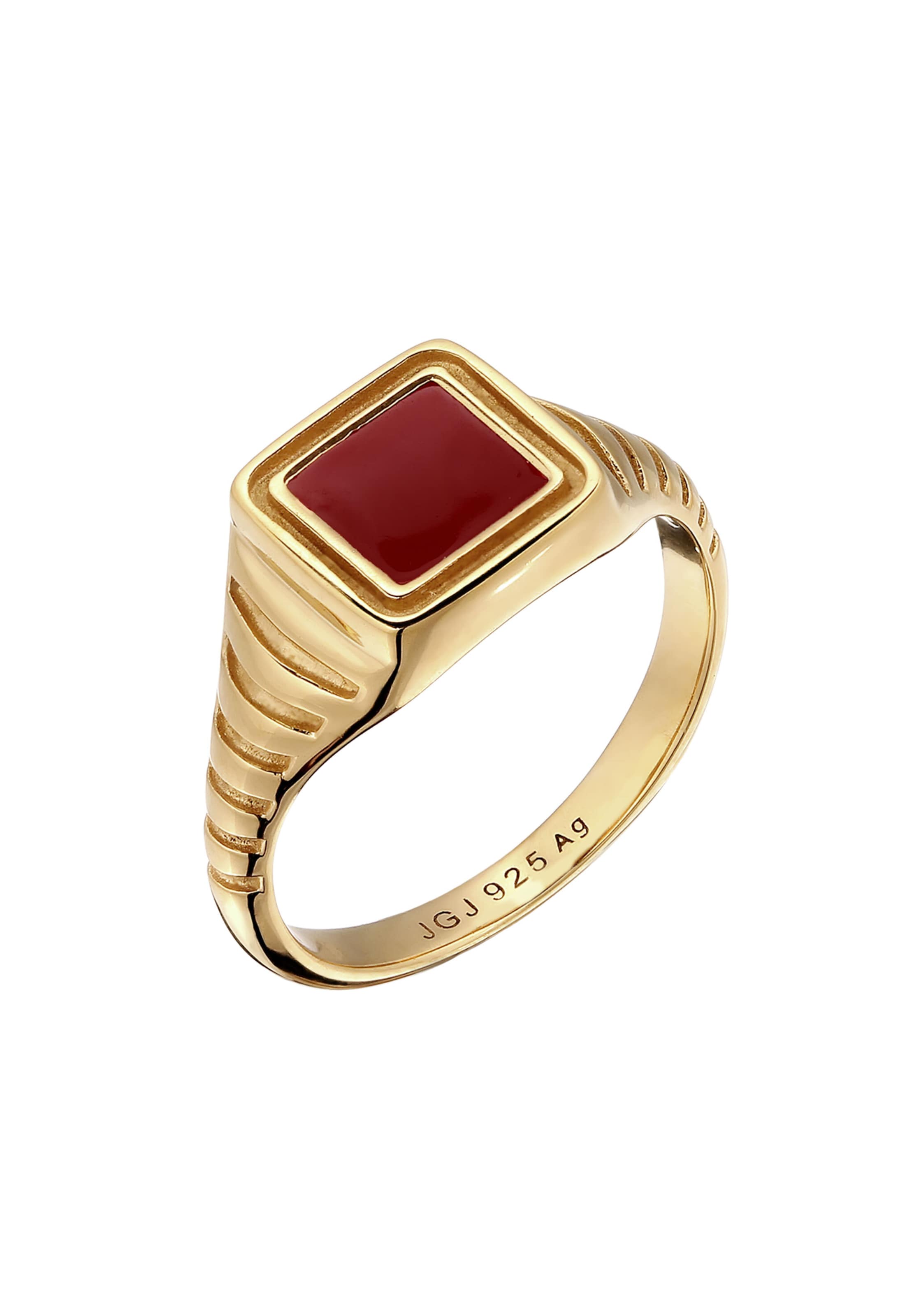 Bague ELLI en or : devant