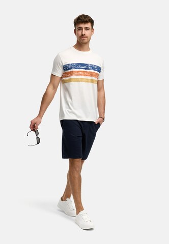 INDICODE JEANS Shirt 'Asbjorn' in Wit