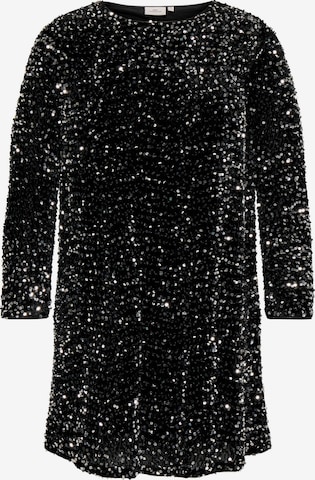 ONLY Carmakoma - Vestido 'CARDAIZA' en negro: frente