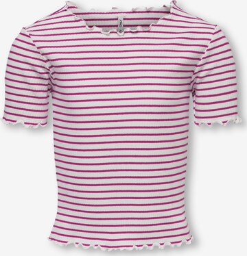 KIDS ONLY T-shirt 'Gila' i rosa: framsida
