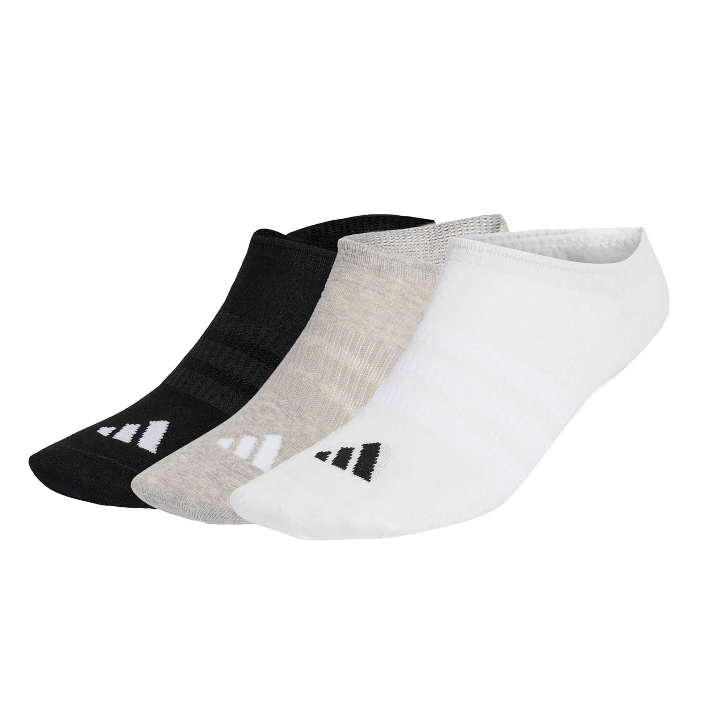ADIDAS PERFORMANCE Sportsocken in graumeliert / schwarz / weiß, Produktansicht