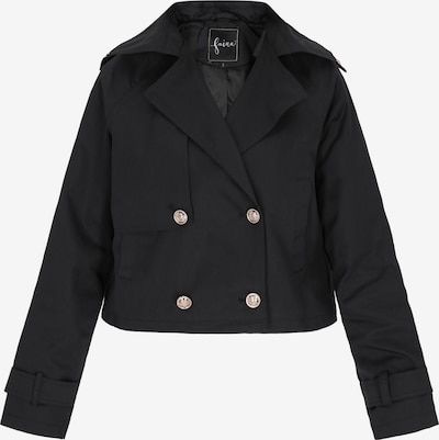 Demisezoninė striukė iš faina, spalva – juoda, Prekių apžvalga