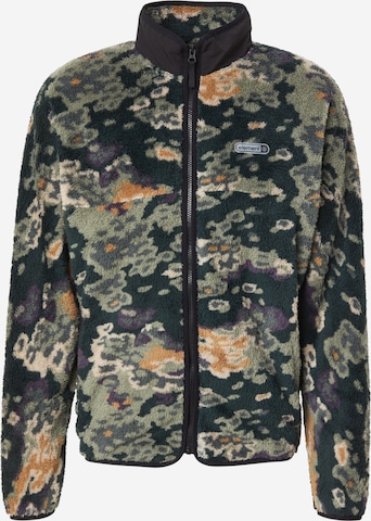 Veste en polaire 'CLASSIC' ELEMENT en vert : devant