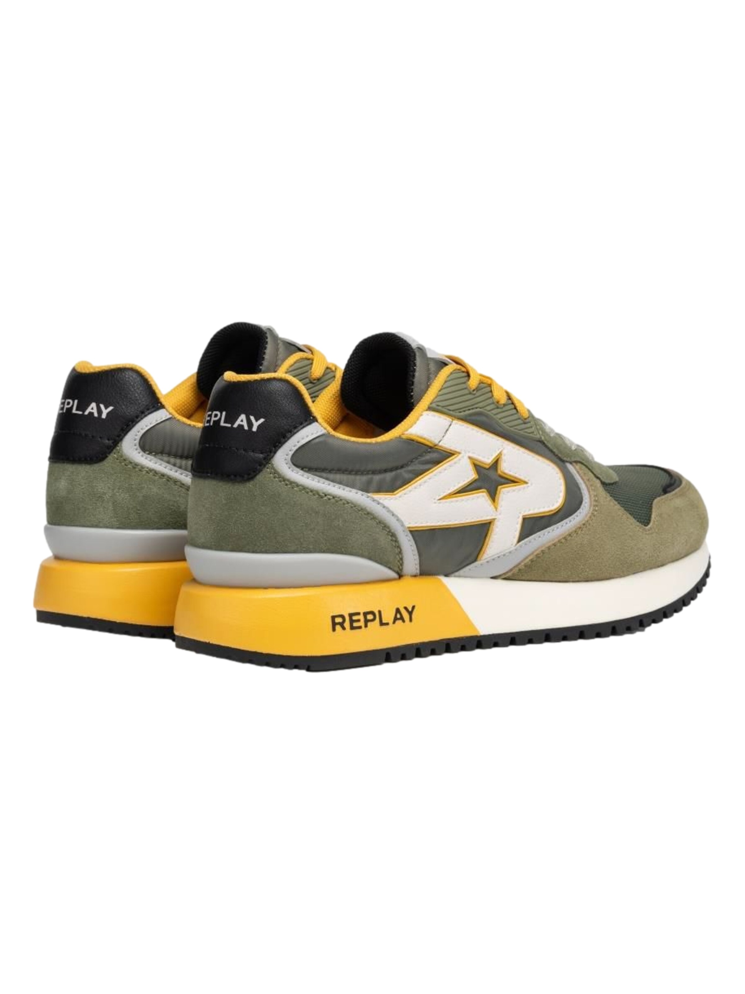 REPLAY Sneaker in Grün