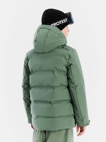 PROTEST Athletic Jacket 'PRTTumber JR' in Green