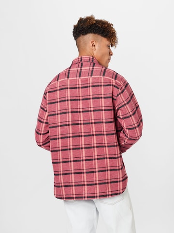 AllSaints Regular fit Button Up Shirt 'Olancha' in Pink