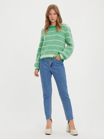 VERO MODA Sweater 'Cala' in Green