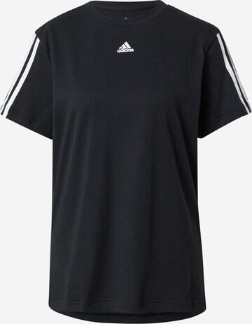 T-shirt fonctionnel ADIDAS SPORTSWEAR en noir : devant