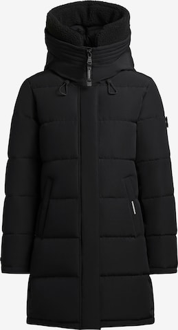 Cappotto invernale 'KELSI' di khujo in nero: frontale