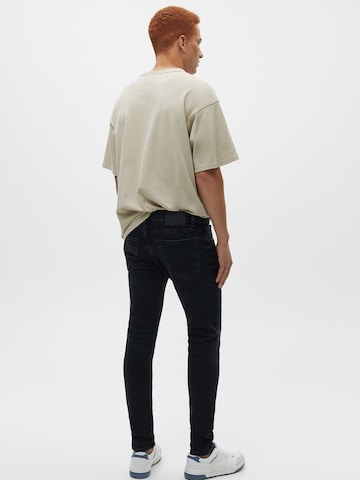 Pull&Bear Regular Jeans in Zwart