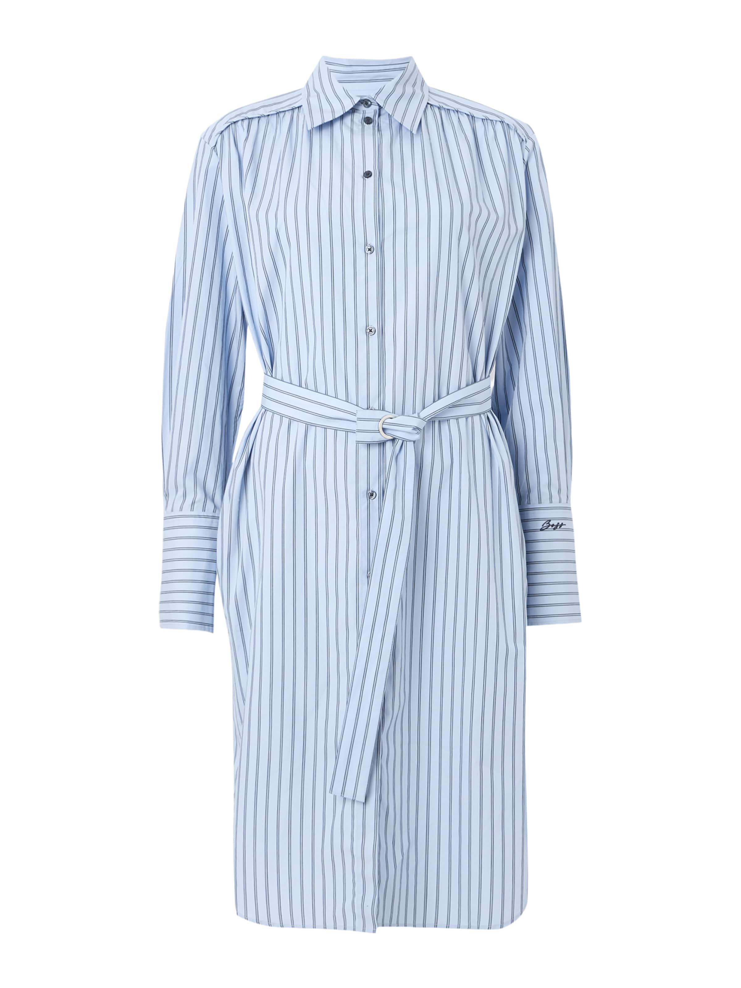 BOSS Robe-chemise 'C_Delegant_3' en bleu / bleu clair, Vue avec produit