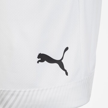 Regular Pantalon de sport 'Cup' PUMA en blanc