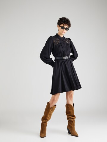 Suncoo Shirt dress in Black