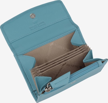 Braun Büffel Wallet in Blue