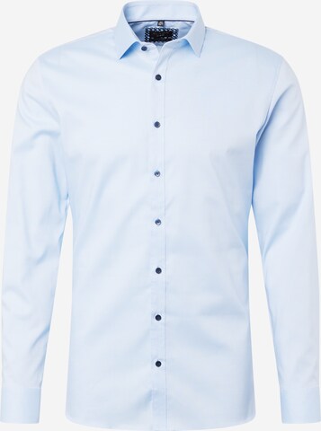 OLYMP Рубашка в Синий: спереди
