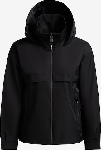 Veste mi-saison 'Raibe2' khujo en noir : devant