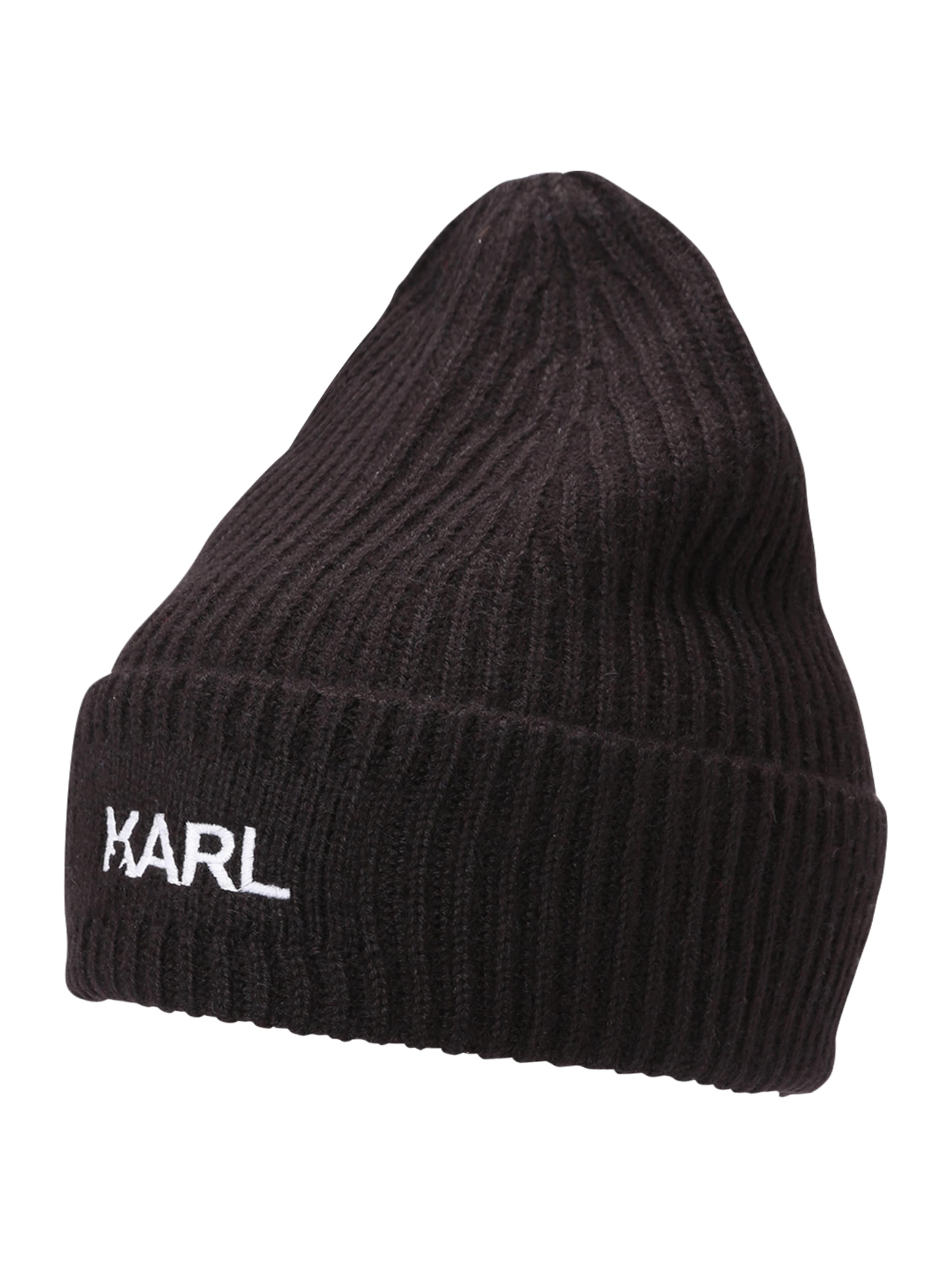 Karl Lagerfeld - Gorros em preto: frente