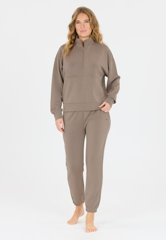Athlecia Sports sweatshirt 'Jillnana' in Brown